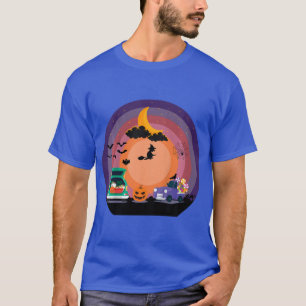 Camiseta Kids Construction Vehicle Halloween Crane Truck