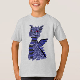 Camiseta Kids de Dragões Diamond Azul