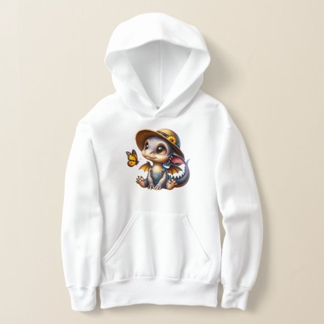 Camiseta Kids Dragon Hoed Sweatshirt (Postura )