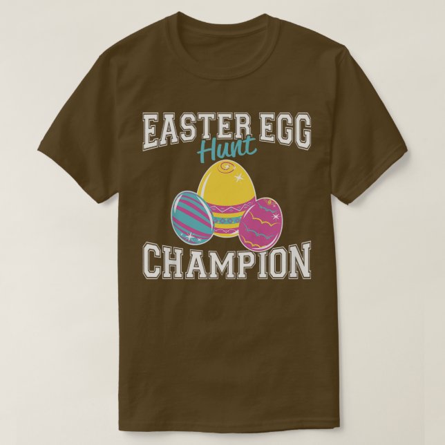Camiseta Kids Easter Egg Hunt Champion (Frente do Design)
