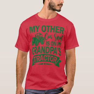 Camiseta Kids Future Farmer Farm My Other Car Seat Is On Gr