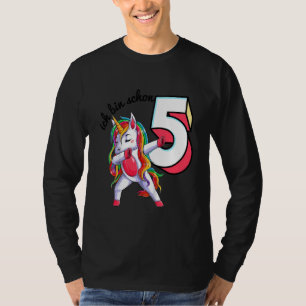Camiseta Kids Ich Caixa Schon 5 Geburtstag Fünf Jahre Mädch
