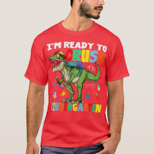 Camiseta Kids I'm Ready To Crush Kindergarten Back To Schoo