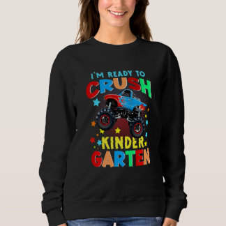 Camiseta Kids I'm Ready To Crush Kindergarten Monster Truck