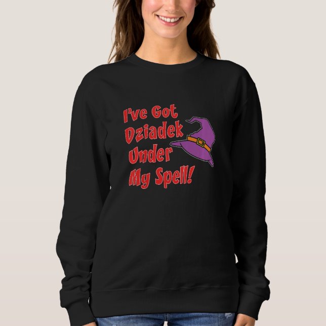 Camiseta Kids I've Got Dziadek Under My Spell Granddaughter (Frente)
