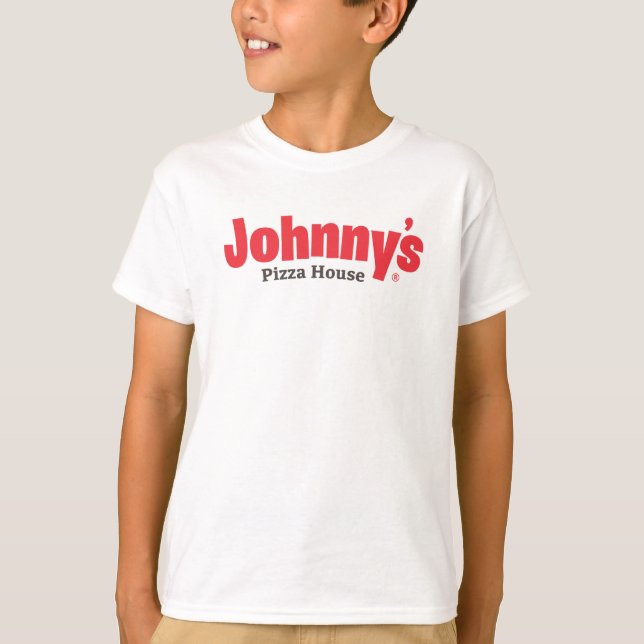 Camiseta Kids Johnny's Pizza House (Frente)
