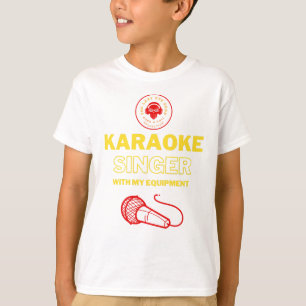 Camiseta KIDS Karaoke Mic Design