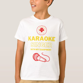 Camiseta KIDS Karaoke Mic Design