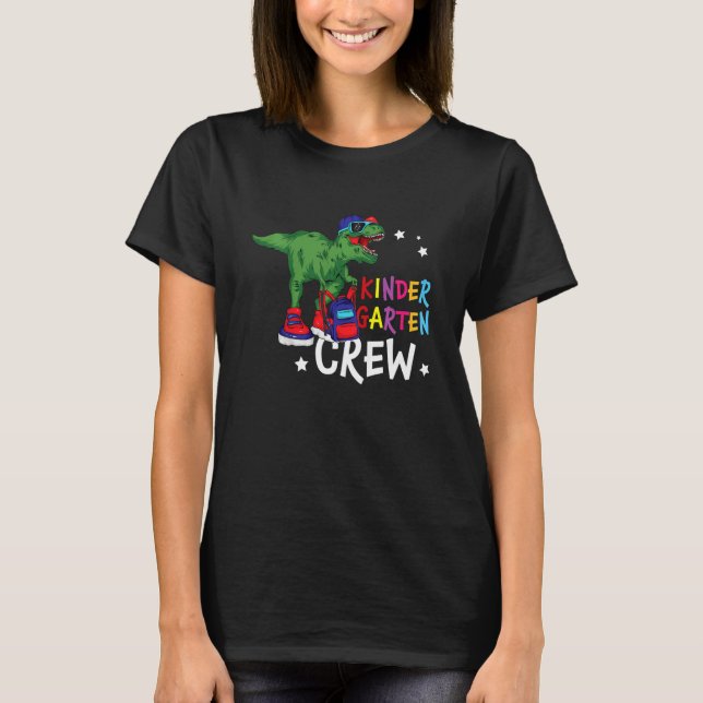 Camiseta Kids Kinder Garten Crew  Back To School (Frente)