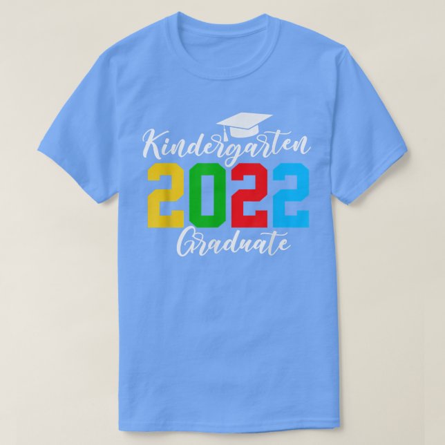 Camiseta Kids Kindergarten Graduate Funny Graduation Class  (Frente do Design)