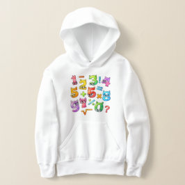 Camiseta Kids Maths Numbers Hoodie | Number Day UK
