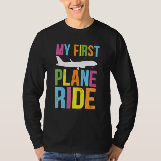 Camiseta Kids My First Plane Ride My First Plane Ride Kids 