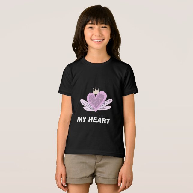 Camiseta KIDS MY Heart presentes (Frente Completa)