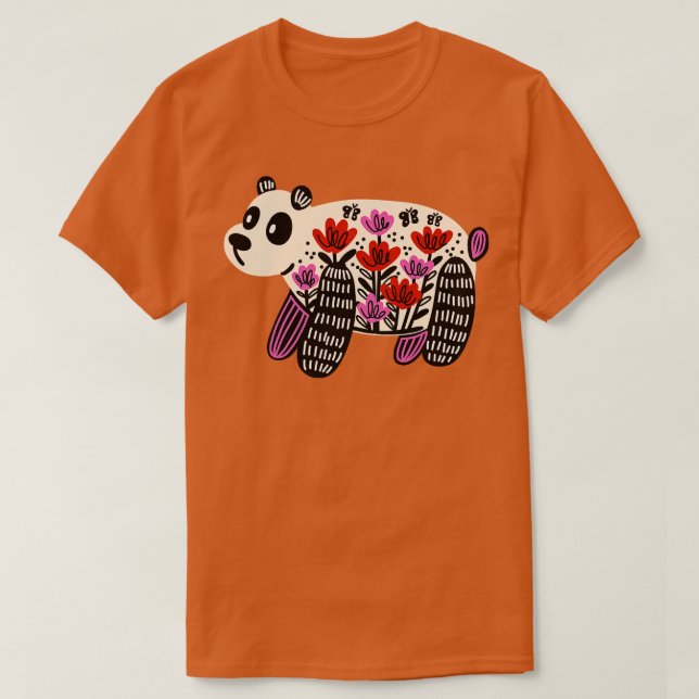 Camiseta Kids Red Panda (Frente do Design)