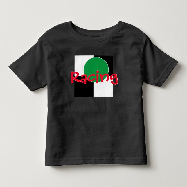 Camiseta Kids Red Racing (Frente)