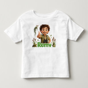 Camiseta Kids Remy Halloween Lil' Bayou Explorers