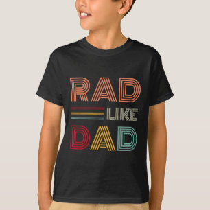 Camiseta Kids Retro Radical Como o Papai Combinand