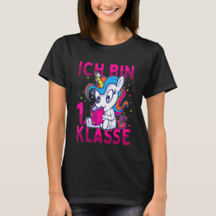 Camiseta Kids School Ich Caixa 1 Classe Colorida Unicorn Sc