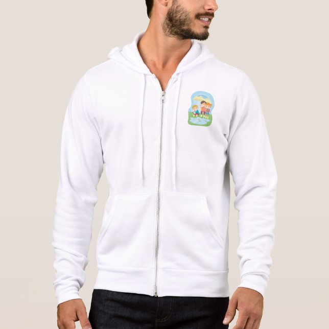 Camiseta Kids Science Nature Study in Rain (Frente)