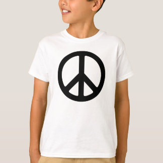 Camiseta Kids - Sinal de Paz Preto