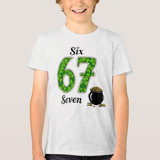 Camiseta Kids St.Patrick’s Day Six Seven (Frente)