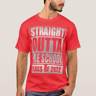 Camiseta Kids Straight Outta Preschool  Pre-school Graduati
