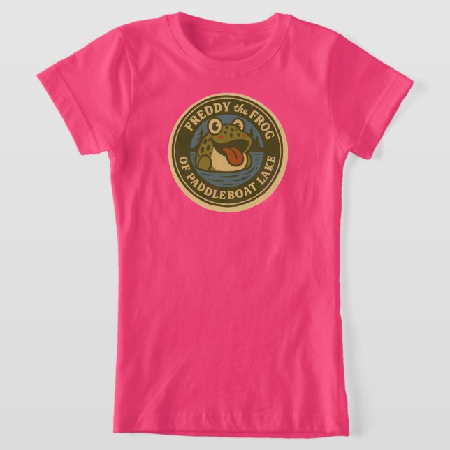 Camiseta Kid's Tee Freddy Frog Tee of Paddleboat Lake (Postura )