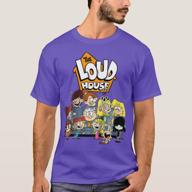 Camiseta Kids The Loud House Loud Siblings on Couch (Frente)