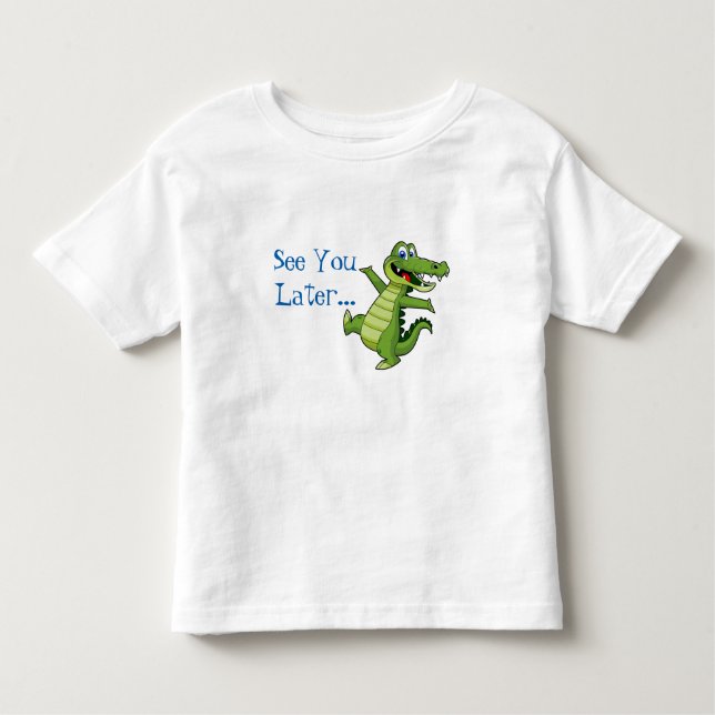 Camiseta Kids Toddler Alligator Shirt (Frente)