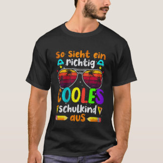 Camiseta Kids Tschüss Kindergarten Ich Rocke Jetzt Die Schu