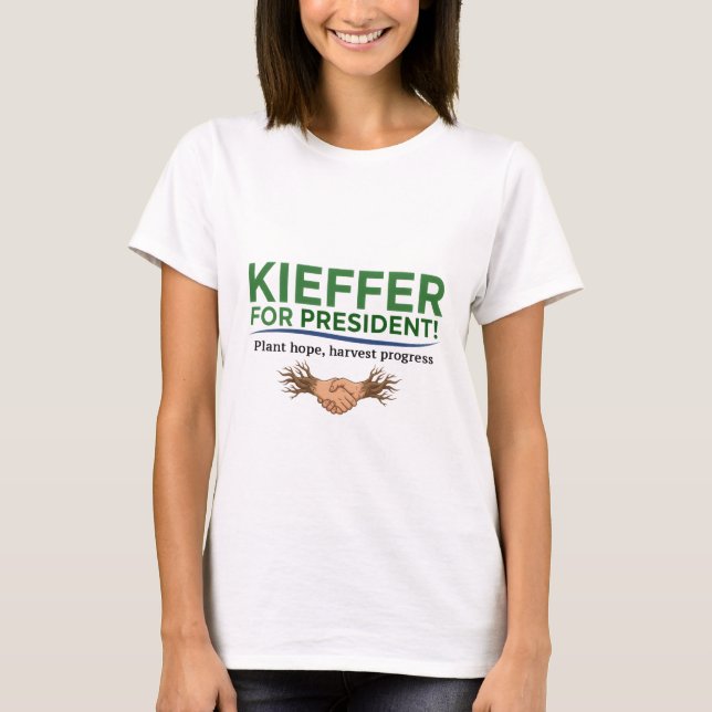 Camiseta Kieffer For President! (Frente)