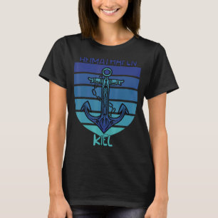 Camiseta Kiel Anchor Mar Báltico Souvenir Ocean Tourist Hei