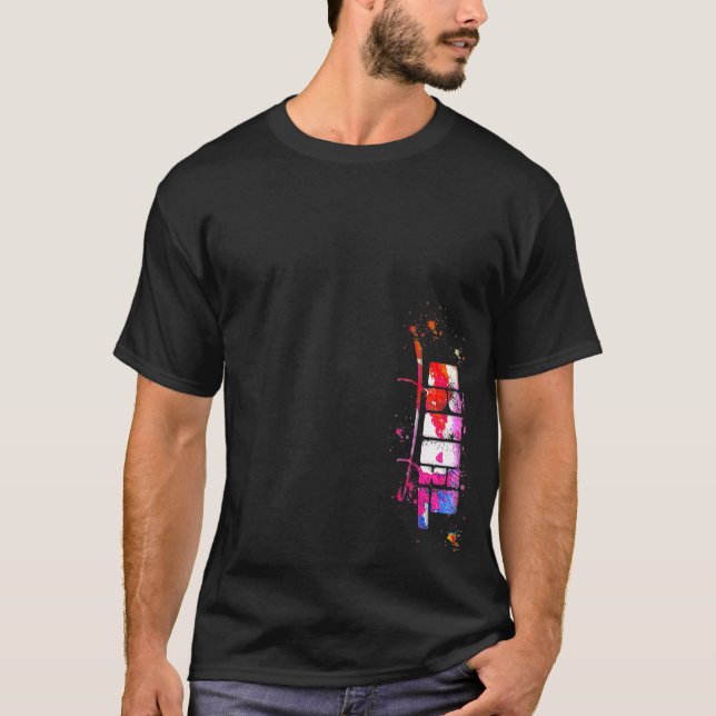 Camiseta Kiel - Letra aquarela (Frente)