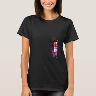 Camiseta Kiel - Letra aquarela