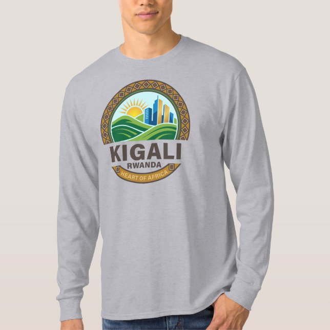 Camiseta Kigali Rwanda Africa (Frente)