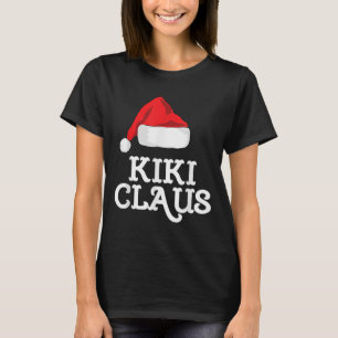 Camiseta Kiki Claus Papai noel de Natal na Família Pajama X