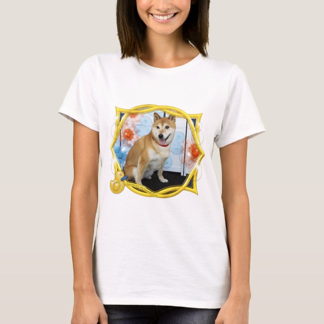 Camiseta Kiki - Shiba Inus (Frente)