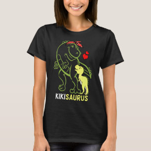 Camiseta Kikisaurus Kiki Tyrannosaurus Dinosaur Baby Mãe