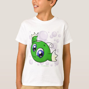 Camiseta Kiko verde que swishing através do lago Kiko