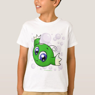 Camiseta Kiko verde que swishing através do lago Kiko