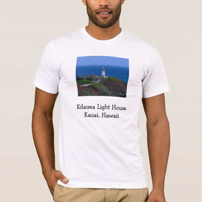 Camiseta Kilauea HouseKauai claro, Havaí (Frente)