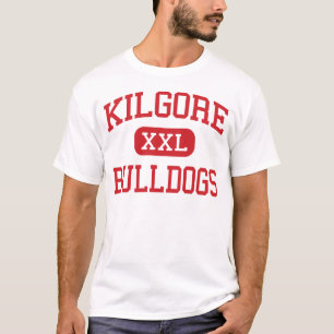 Camiseta Kilgore - buldogues - segundo grau - Kilgore Texas