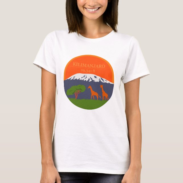 Camiseta Kilimanjaro Altitude (Frente)