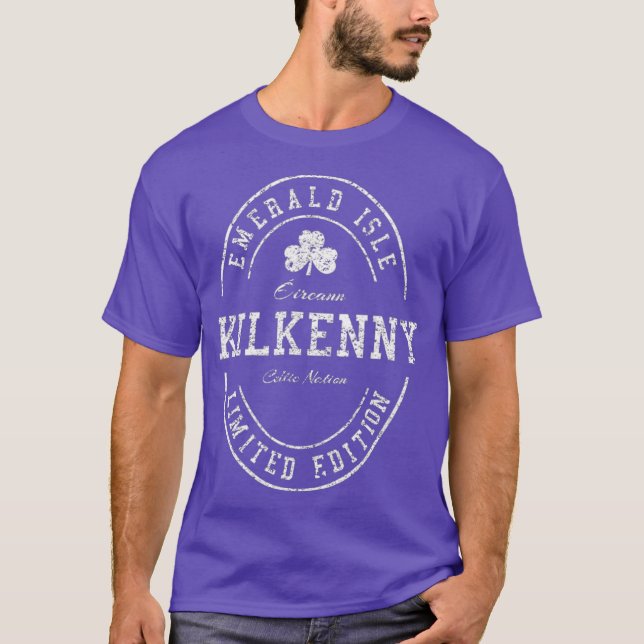 Camiseta KILKENNY Irlanda Vintage Irish Souvenir (Frente)