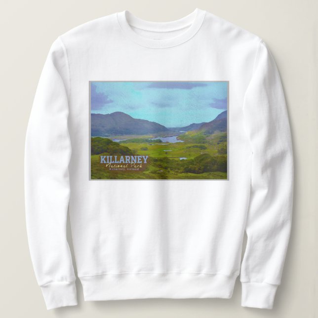 CAMISETA KILLARNEY WATERCOLOR - KILLARNEY LAKE IRLANDA (Frente do Design)