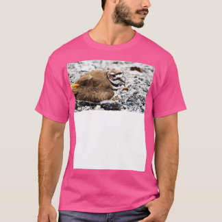 Camiseta Killdeer Bird protegendo seu Ninho TShirt