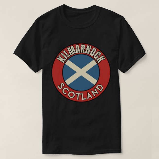 Camiseta Kilmarnock, Escócia (Frente do Design)