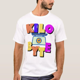Camiseta Kilobyte na Unidade de Medida de Dados