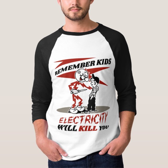 Camiseta Kilowatts do Reddy, a eletricidade vai te Matar (Frente)