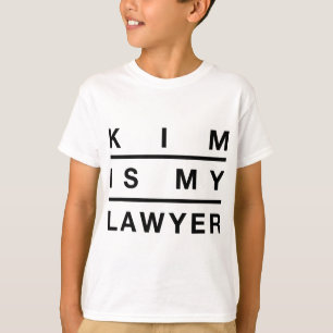 Camiseta Kim É Meu Advogado - Reforma Da Prisão Da Justiça 